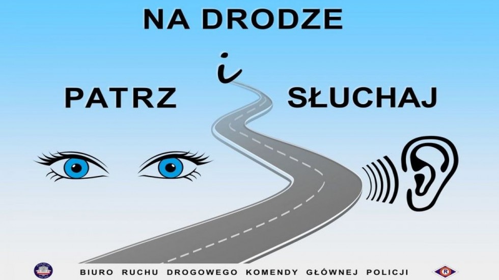 Nowy Dwór Gdański. Uwaga, kierowcy. Rusza policyjna akcja pn. „Na drodze – patrz i słuchaj”.