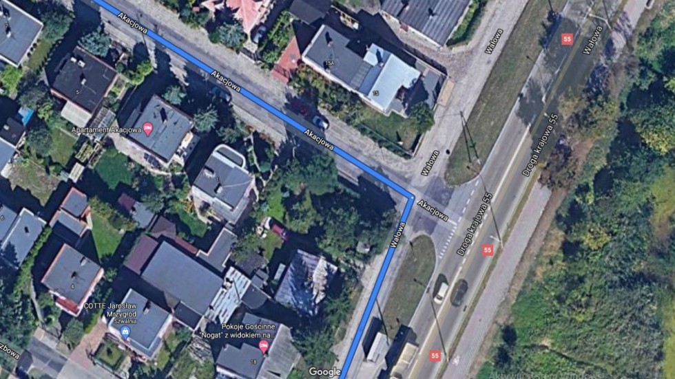 Malbork. Jedna osoba trafiła do szpitala po zderzeniu osobówek na Wałowej.