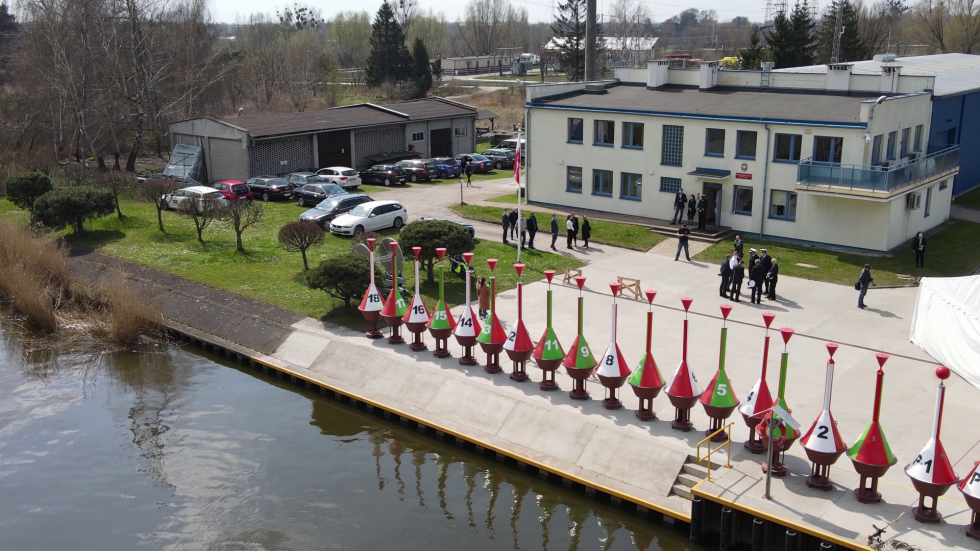 Port Morski w Elblągu z drona - Przekop Mierzei Wiślanej