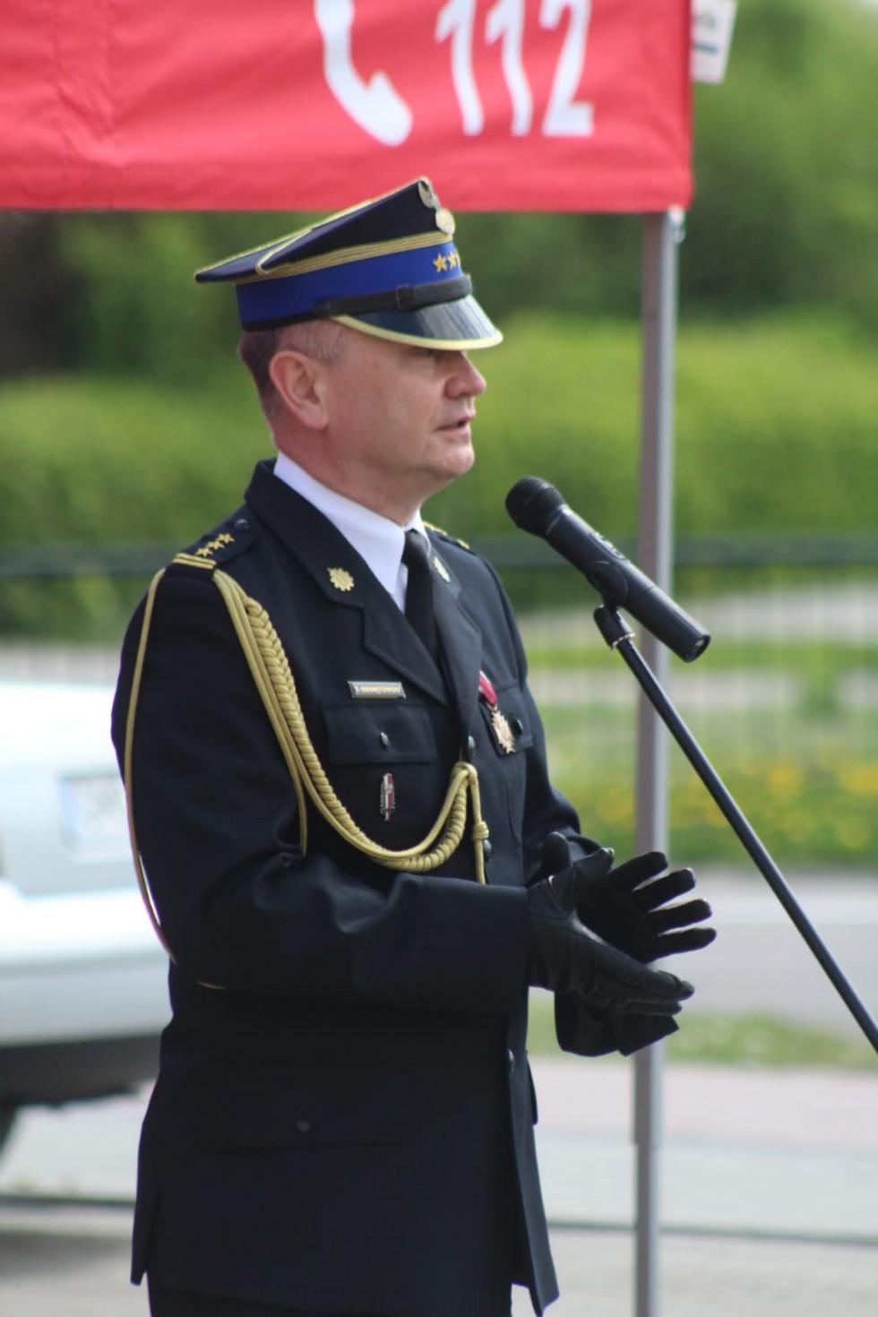 Malbork. Awanse i odznaczenia z okazji Dnia Strażaka.