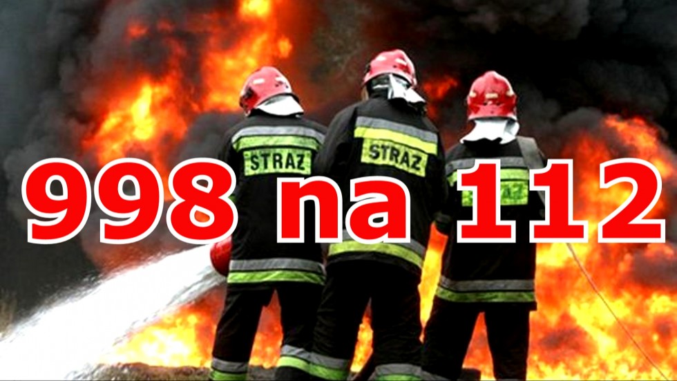Uwaga! W czerwcu nastąpi zmiana numeru 998 na 112.