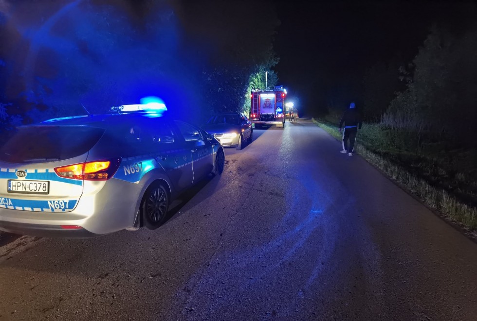 Nowy Dwór Gdański. Śmiertelny wypadek motocyklisty.