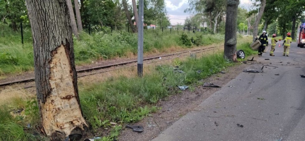 Śmierć motorowerzysty w Sztutowie  – raport nowodworskich służb mundurowych.