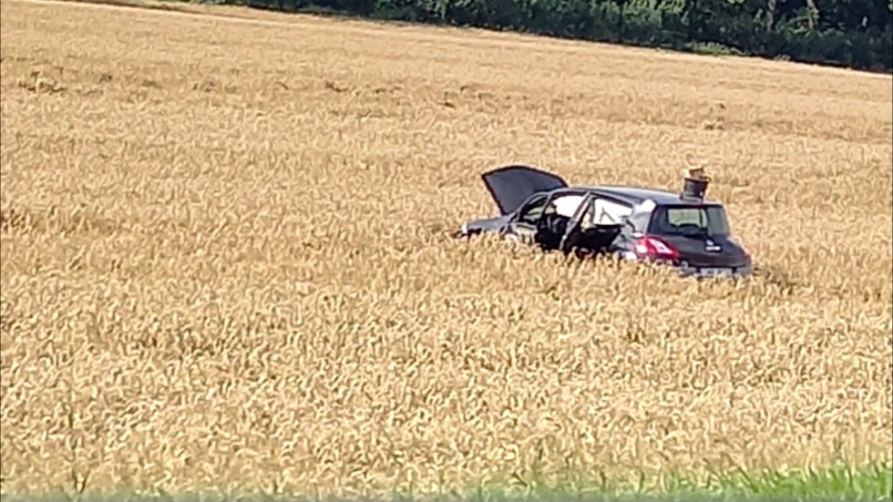 Kolizja dwóch osobówek na DK22 w Gnojewie – weekendowy raport malborskich służb mundurowych.