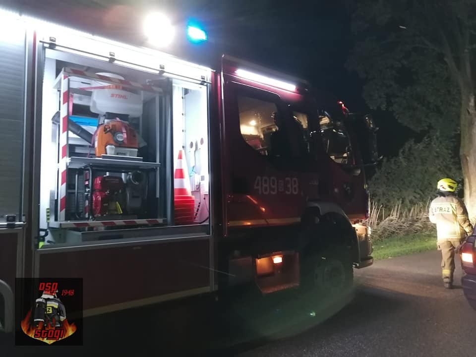 Powiat malborski. 14 interwencji strażaków do wiatrołomów.