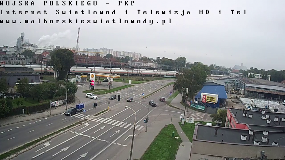 Malbork. Sprawca kolizji na Alei Wojska Polskiego miał ponad 2 promile alkoholu. Zobacz moment zderzenia! [wideo]