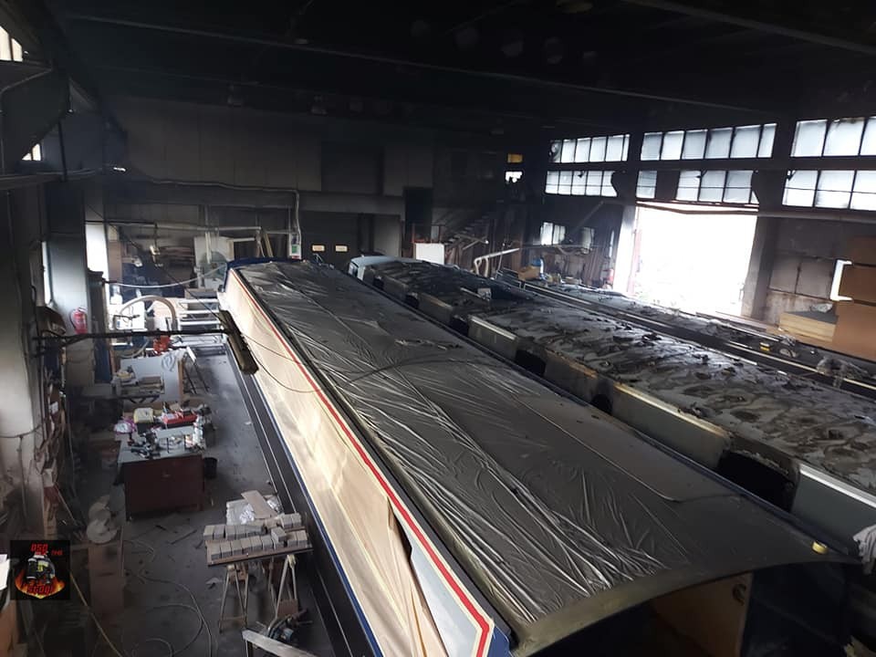 Malbork. Pożar w hali na Rakowcu. Zobacz wideo 26 października 2021