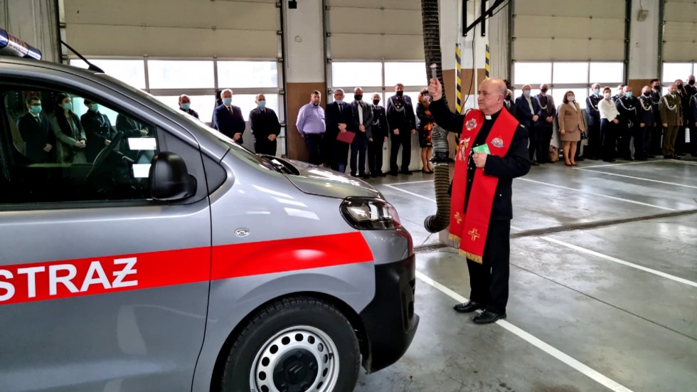 Malbork. Straż Pożarna pożegnała swojego komendanta - bryg. Mariusz Dzieciątek odszedł na emeryturę.