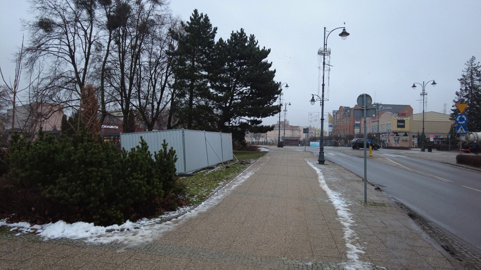 Tu stanie podświetlony napis MALBORK