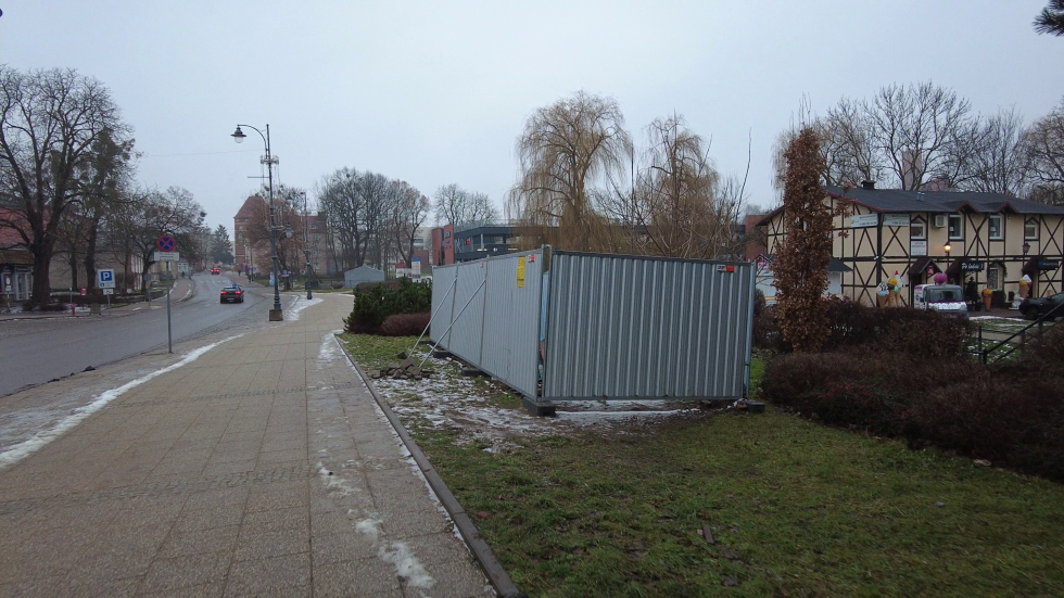 Tu stanie podświetlony napis MALBORK