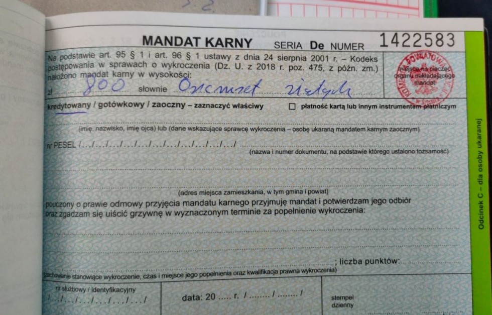 Posypały się mandaty za przekroczenie prędkości. Od stycznia obowiązują nowe, wyższe stawki.