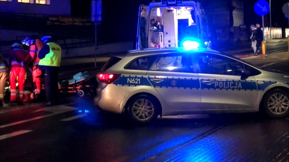 Sztum. Samochód potrącił pijanego rowerzystę – mężczyzna w szpitalu.