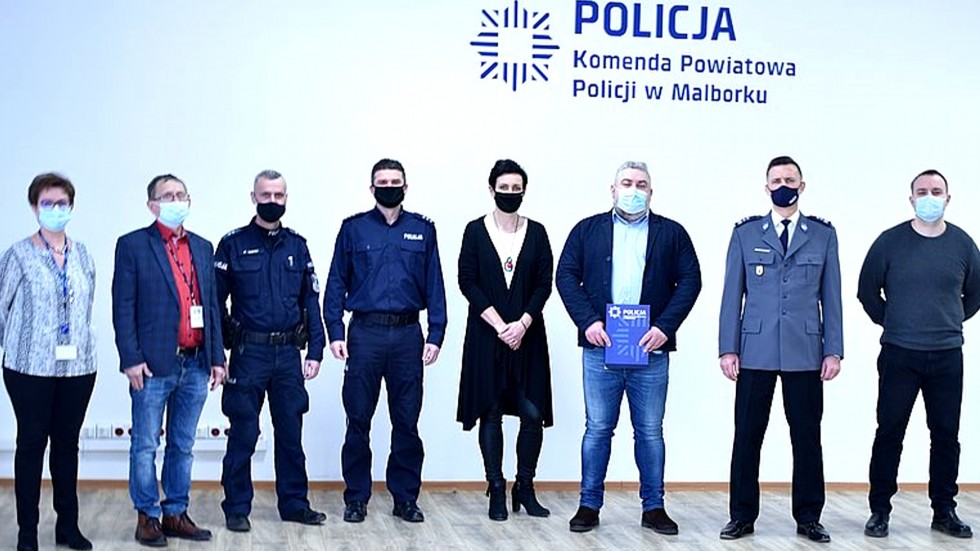 Malbork. Policjanci pożegnali asp. szt. Marka Sieradzkiego, Zastępcę Naczelnika Wydziału Kryminalnego.