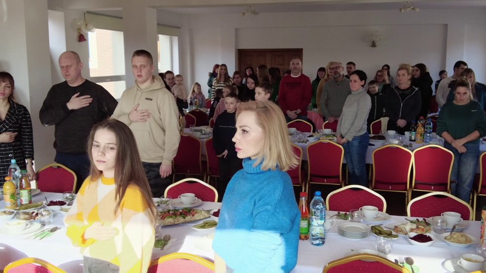 Sztum. Powitalny obiad dla uchodźców z Ukrainy -05.03.2022