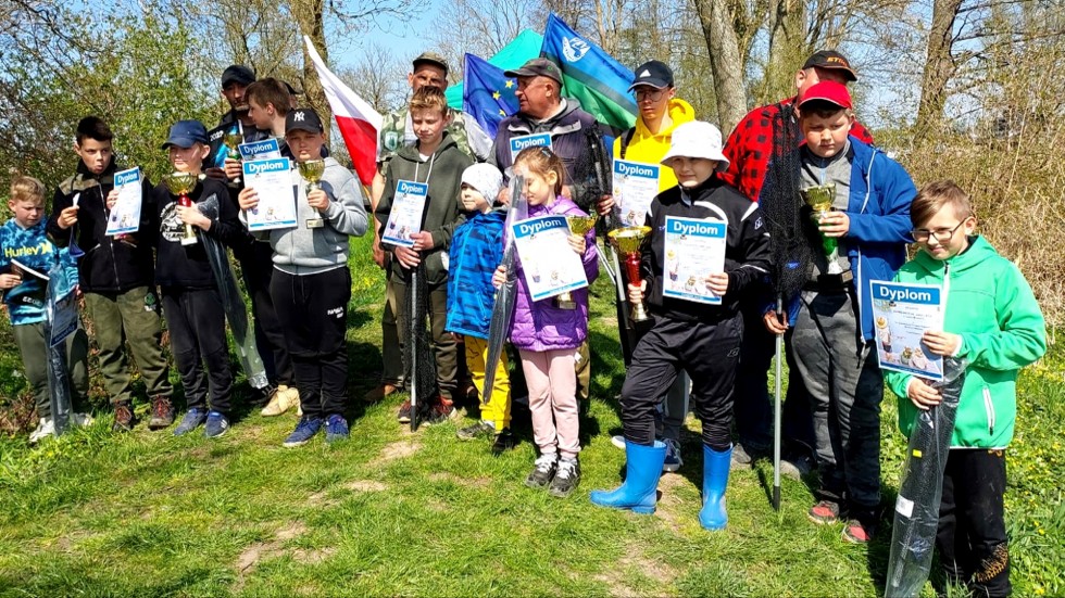 Gmina Stare Pole. Zawody wędkarskie dla dzieci i młodzieży – znamy zwycięzców.