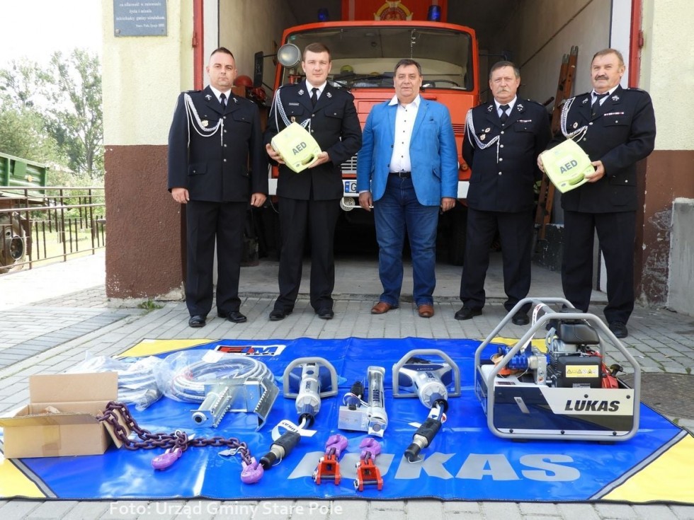 Gmina Stare Pole. Życzenia z okazji Międzynarodowego Dnia Strażaka.