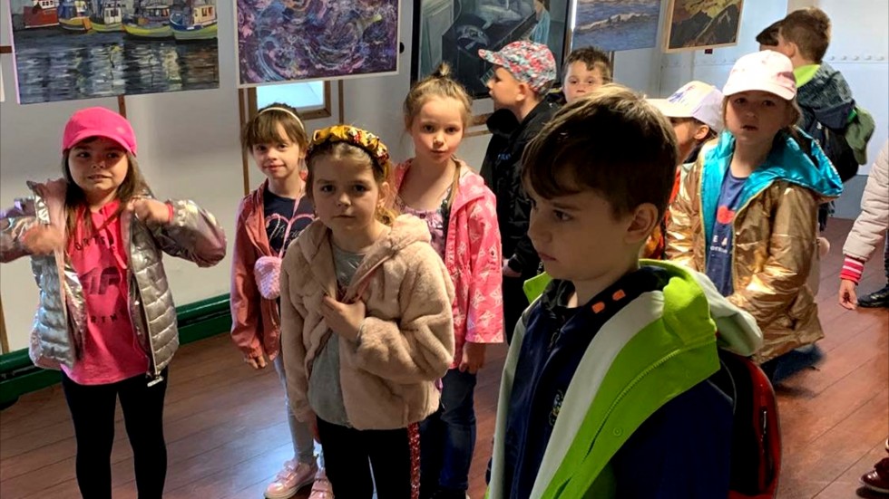 Gmina Malbork. Wyjątkowy Dzień Dziecka najmłodszych uczniów Szkoły Podstawowej.