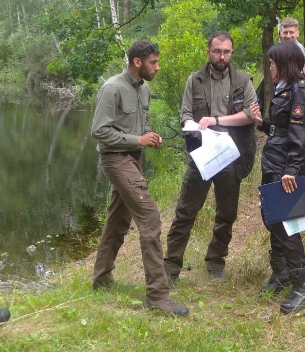 Powiat nowodworski. Kontrola bezpieczeństwa pożarowego w lasach.