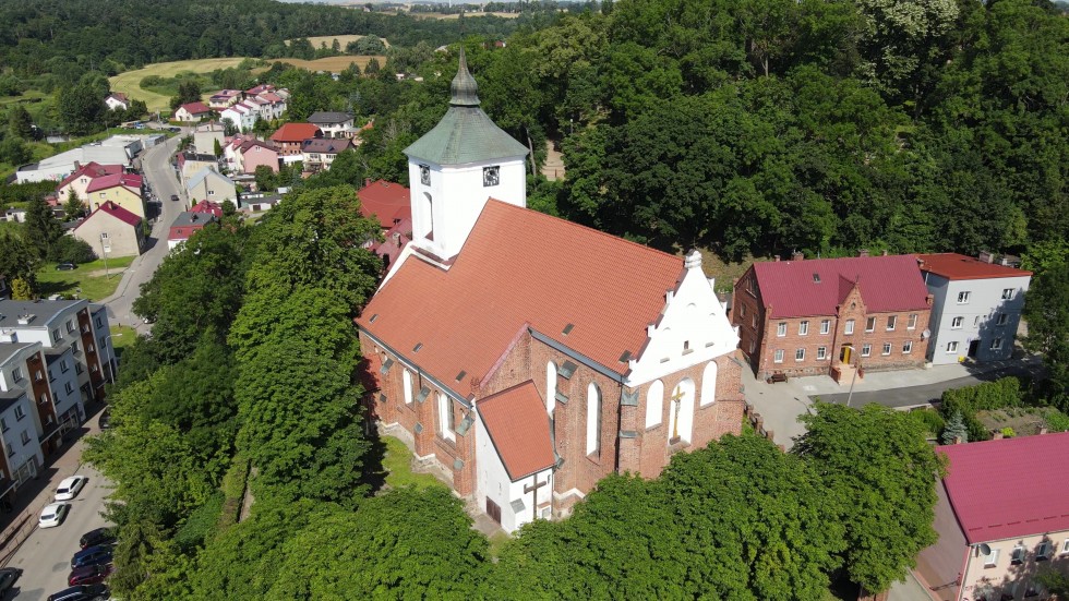 Dzierzgoń z lotu ptaka 4K - lipiec 2022