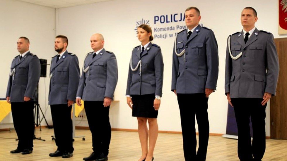 Malbork. Awanse i odznaczenia z okazji Święta Policji.