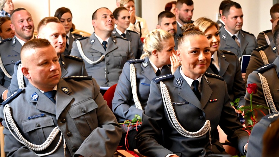 Nowy Dwór Gdański. Powiatowe obchody Święta Policji.