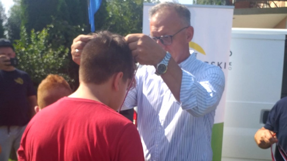 Powiat nowodworski. Zawody wędkarskie dla dzieci i młodzieży Lato z wędką 2022.