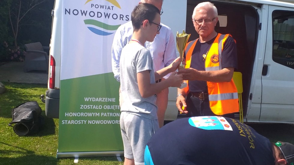 Powiat nowodworski. Zawody wędkarskie dla dzieci i młodzieży Lato z wędką 2022.