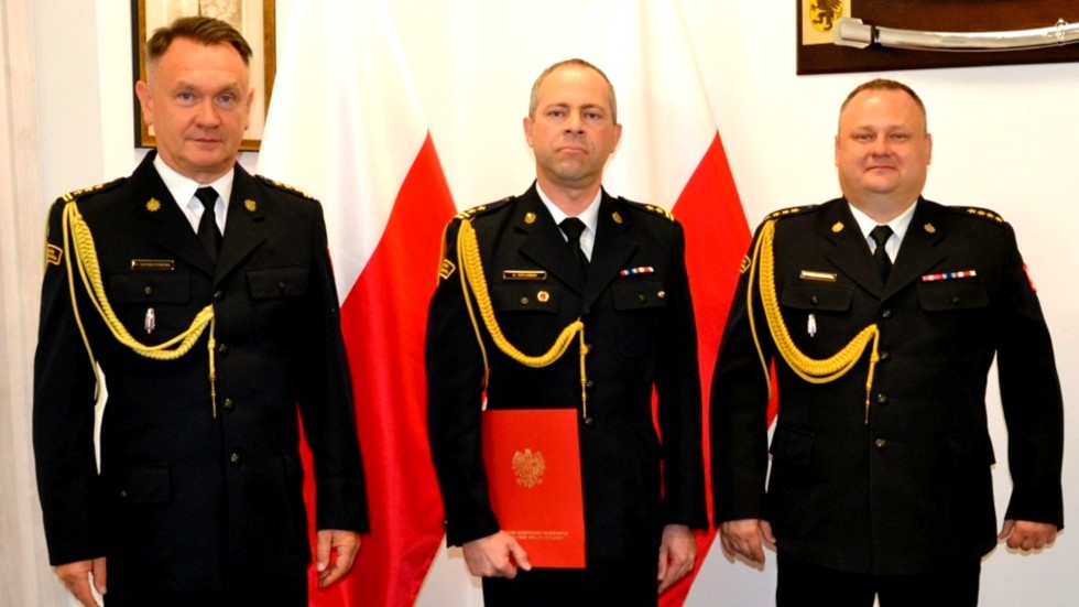 Malbork. Bryg. Adam Tafliński zastępcą Komendanta Powiatowego PSP.