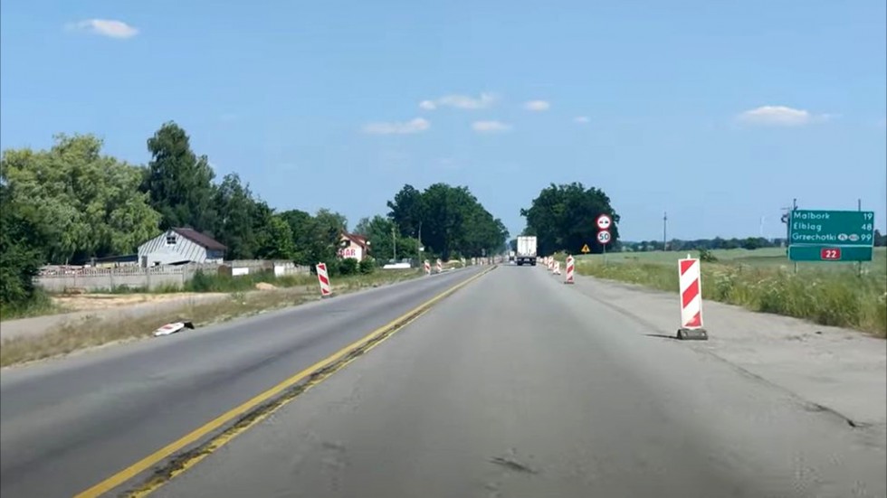 DK22. Będzie kontynuacja rozbudowy odcinka Czarlin – Knybawa. GDDKiA ogłosiła postępowanie.
