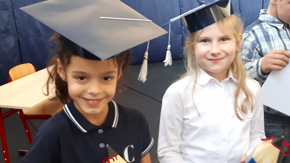 Gmina Malbork. Pasowanie pierwszoklasistów i Dzień Edukacji Narodowej.