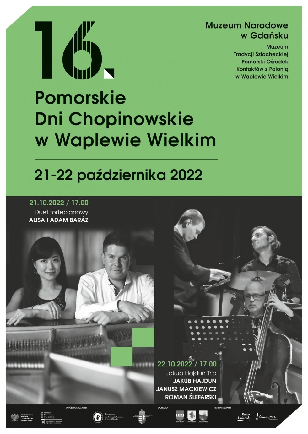 Powiat sztumski. 16. Pomorskie Dni Chopinowskie w Waplewie Wielkim.