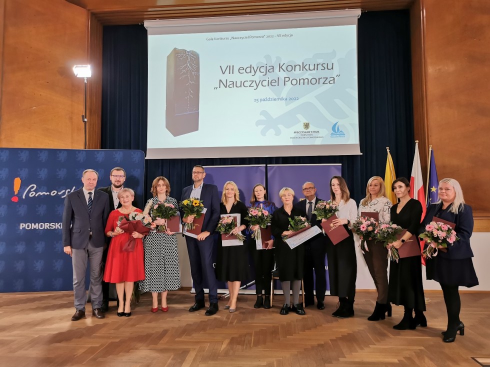 Sztutowo. Małgorzata Błaszak Nauczycielem Pomorza Roku 2022.