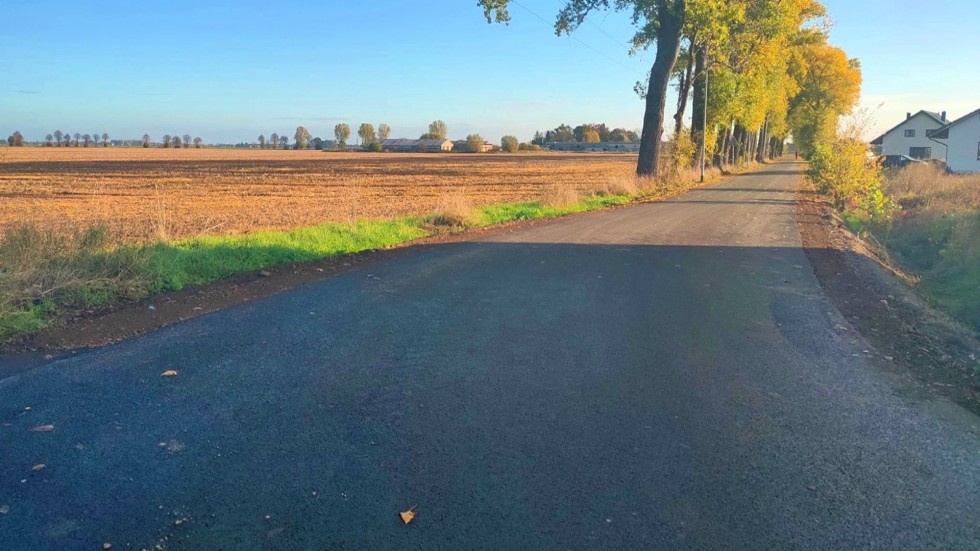 Gmina Miłoradz. W Gnojewie i Kończewicach zmodernizowano drogi.