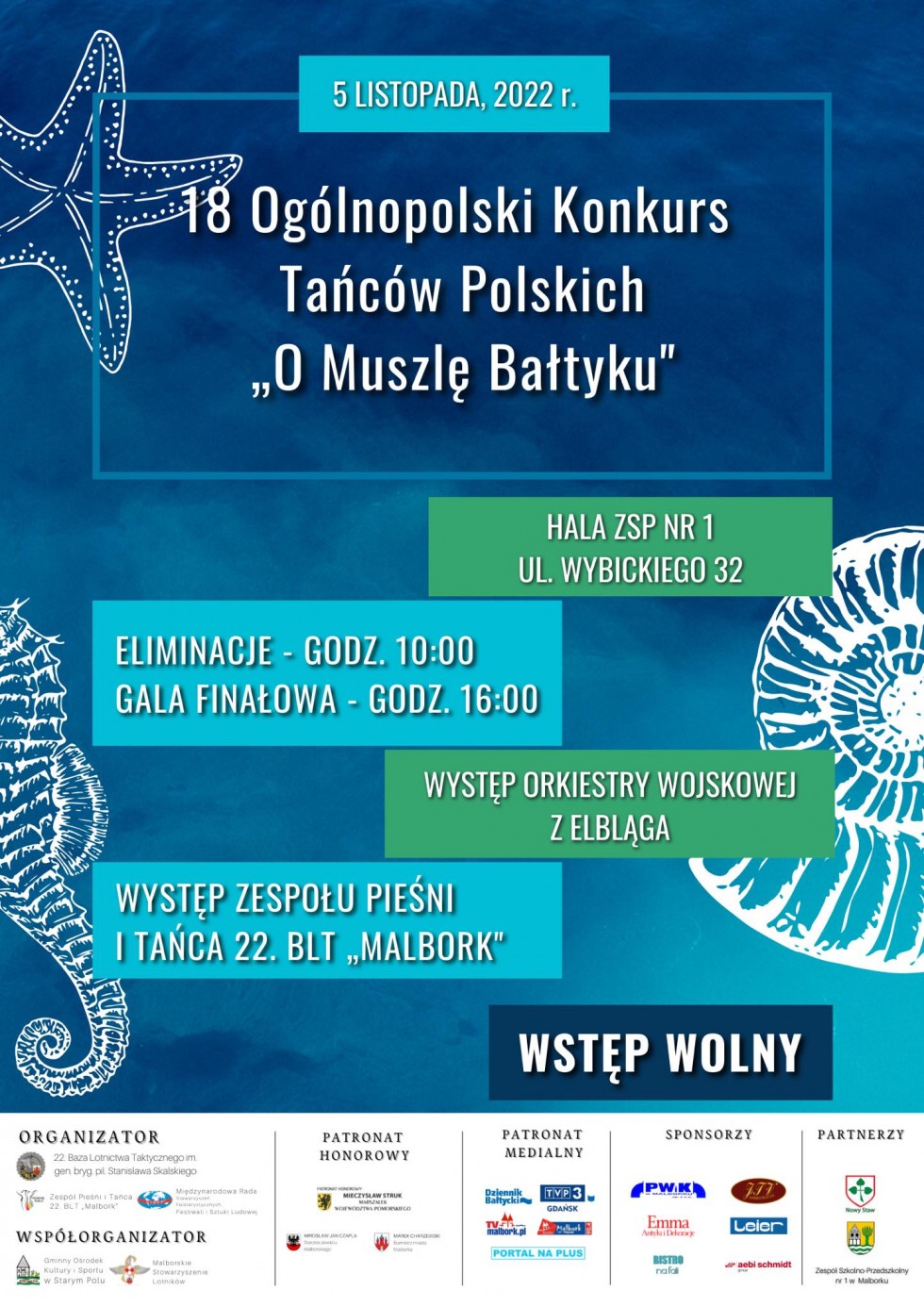 Malbork. W sobotę 18 edycja konkursu O Muszlę Bałtyku.