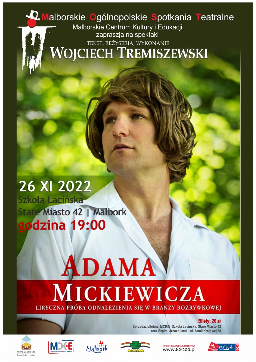 Malbork. XVIII Malborskie Ogólnopolskie Spotkania Teatralne.