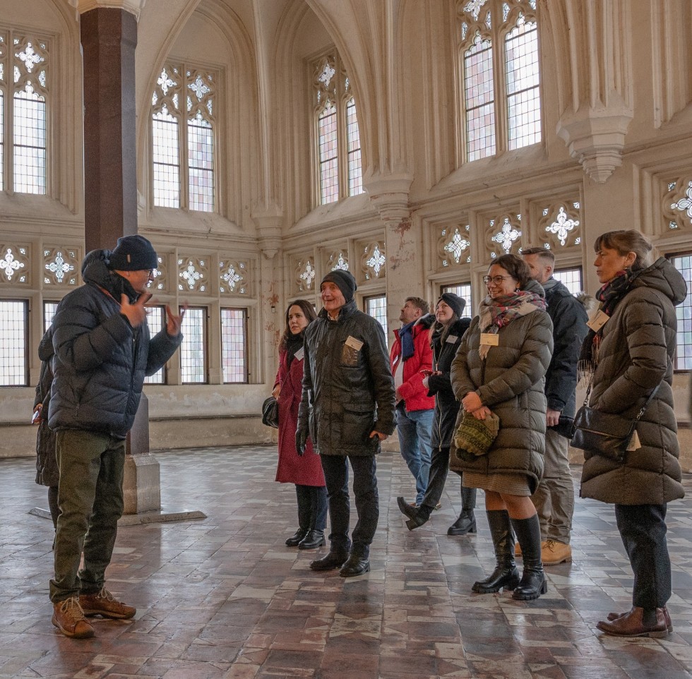 Malbork. Posiedzenie Zarządu Stowarzyszenia Zamków i Muzeów Nadbałtyckich.