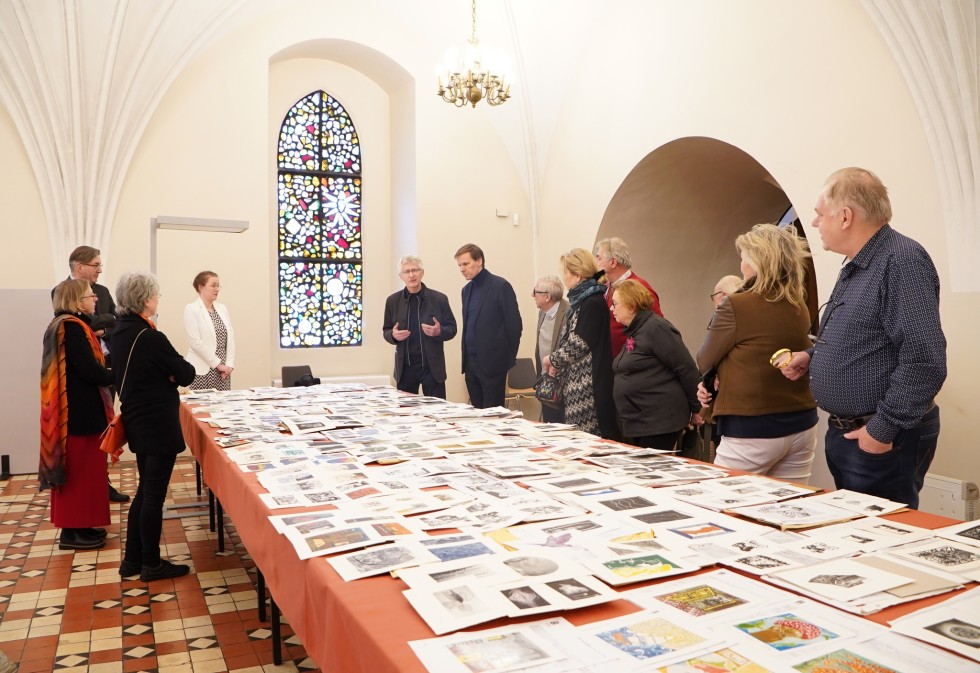 Obrady jury 60. Międzynarodowego Biennale Ekslibrisu Współczesnego w Malborku 1963-2023.