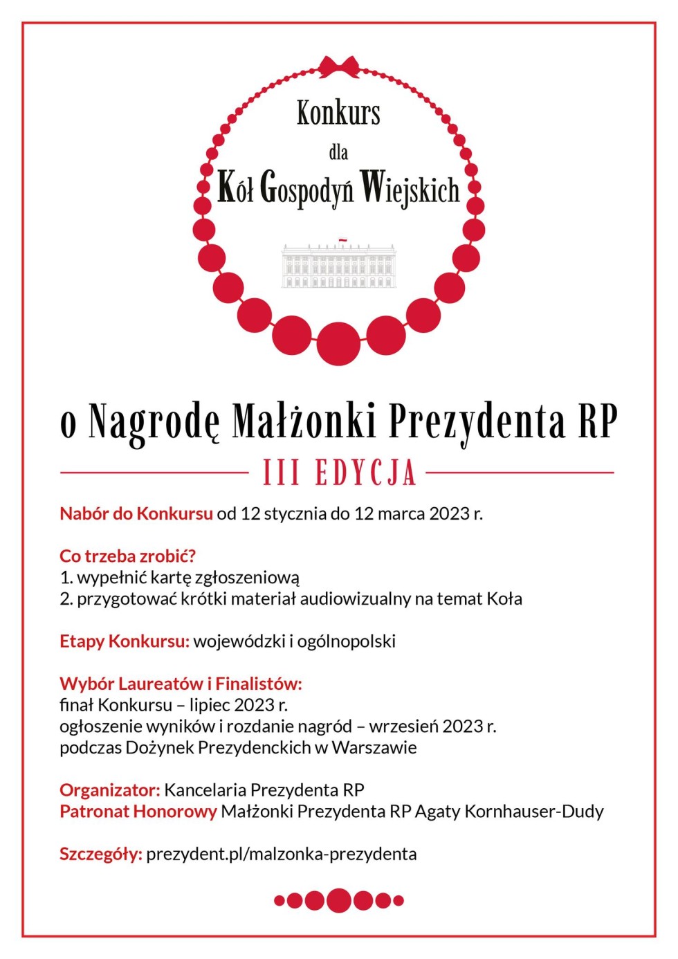 Powiat sztumski. Ruszyła III edycja konkursu dla Kół Gospodyń Wiejskich.