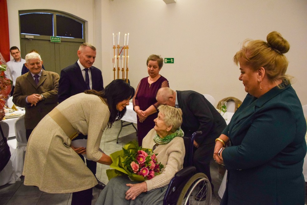 Gmina Nowy Dwór Gdański. 100. urodziny pani Marty Ochockiej z Wiercin.
