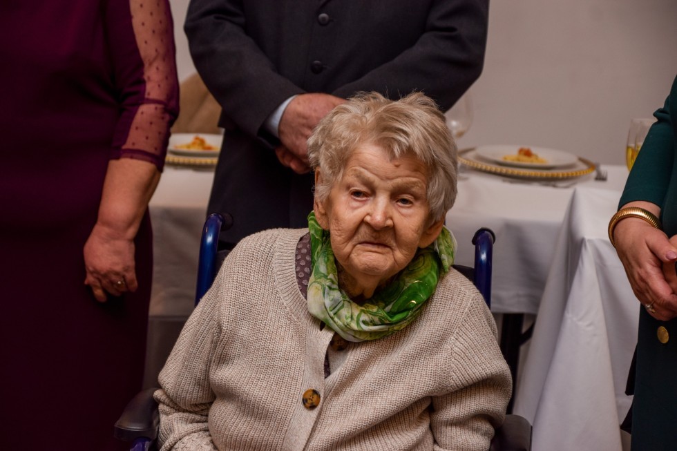 Gmina Nowy Dwór Gdański. 100. urodziny pani Marty Ochockiej z Wiercin.