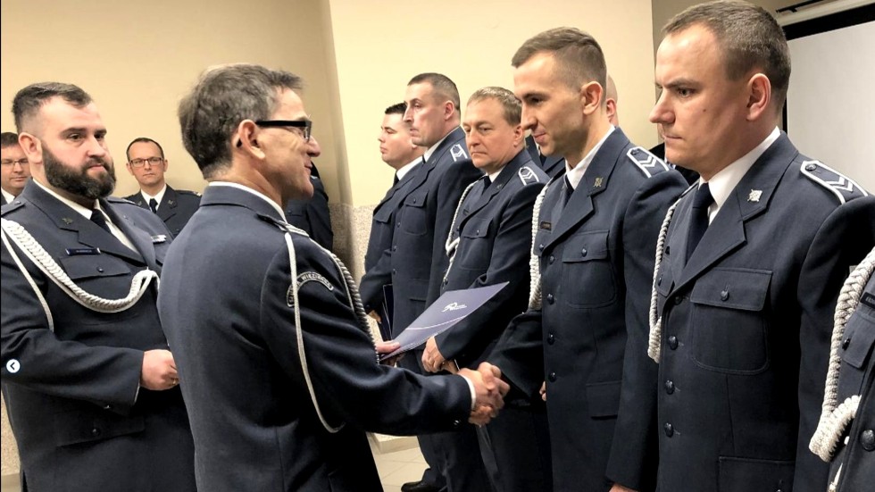 Sztum. Awanse na wyższe stopnie służbowe w Zakładzie Karnym.