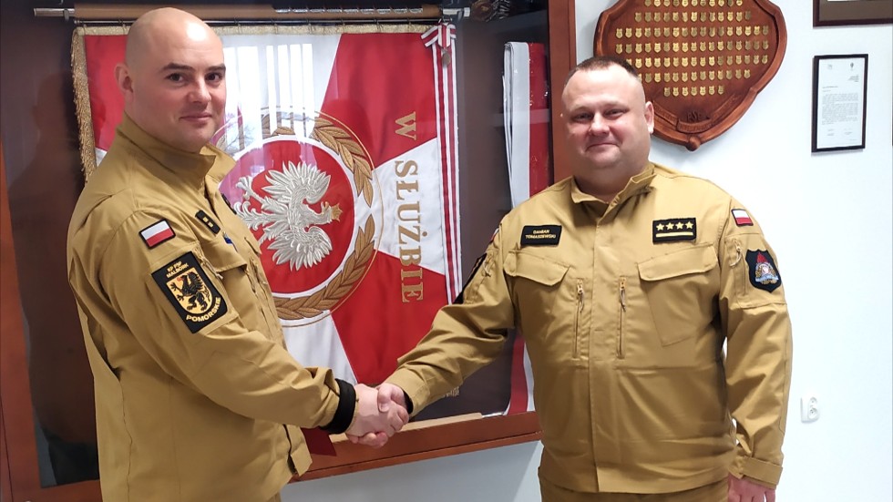 Malbork. Awanse na wyższe stanowiska służbowe w KP PSP.