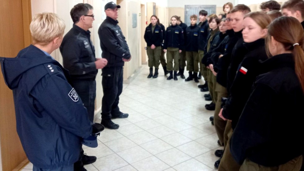 Malbork. Uczniowie z Zespołu Szkół Technicznych z wizytą w sztumskim Zakładzie Karnym.