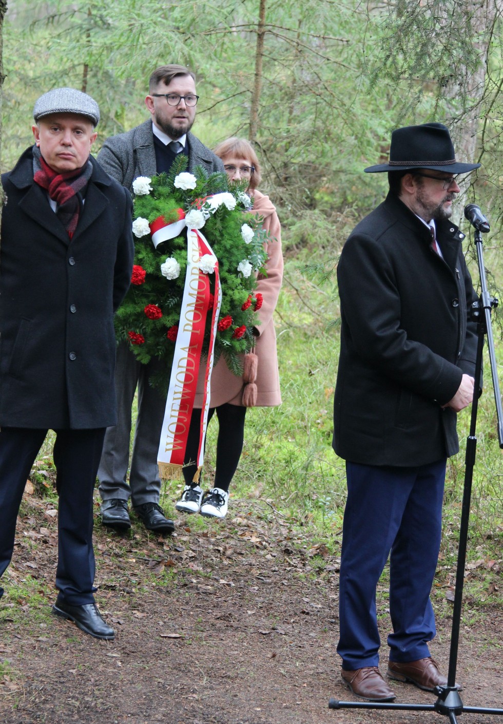 83. Rocznica Rozstrzelania Polaków z Wolnego Miasta Gdańsk w 1940 r. w obozie Stutthof.