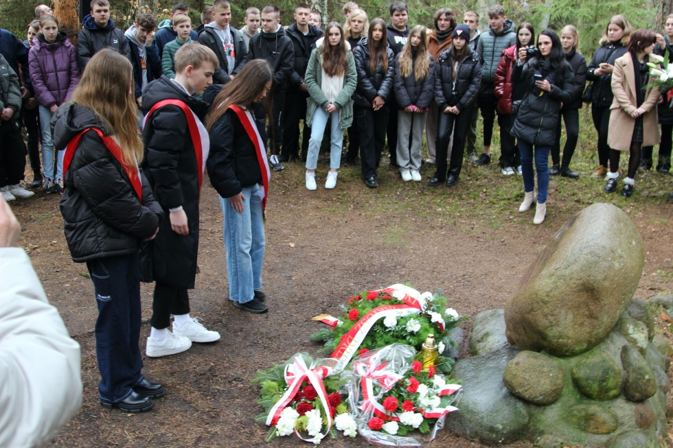 83. Rocznica Rozstrzelania Polaków z Wolnego Miasta Gdańsk w 1940 r. w obozie Stutthof.