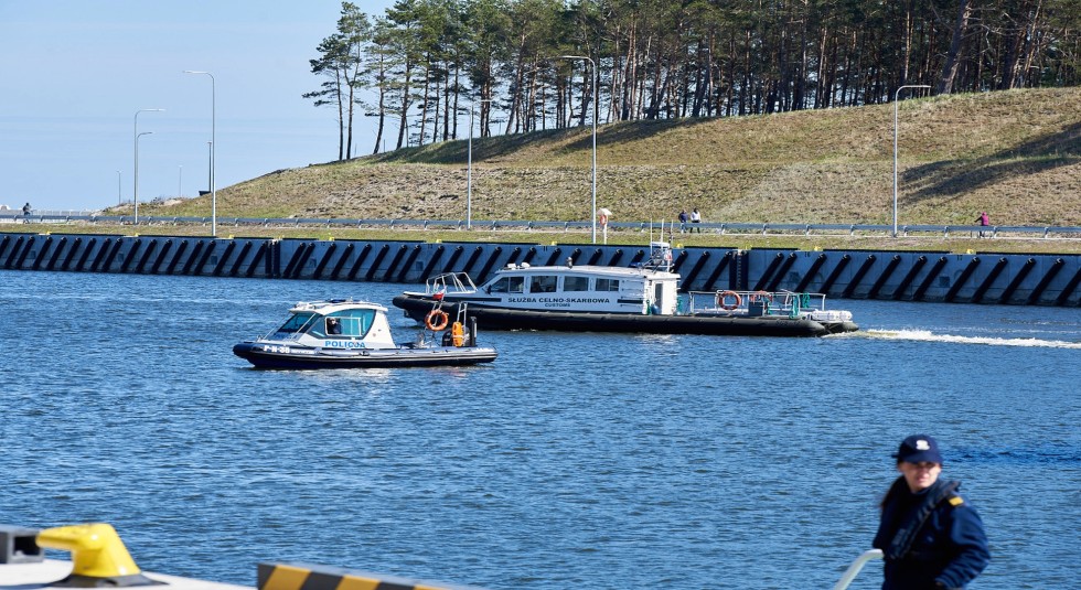 Morskie przejście graniczne Nowy Świat na Mierzei Wiślanej otwarte. Zobacz foto relację 01.05.2023