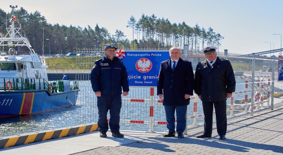 Morskie przejście graniczne Nowy Świat na Mierzei Wiślanej otwarte. Zobacz foto relację 01.05.2023