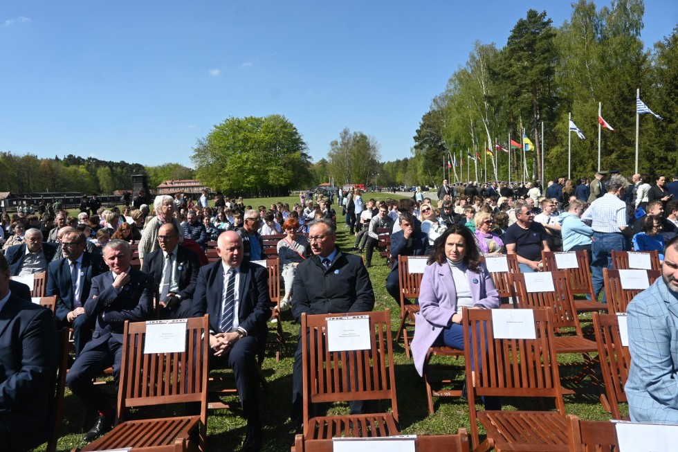 Powiat nowodworski. 78. rocznica oswobodzenia niemieckiego obozu KL Stutthof.