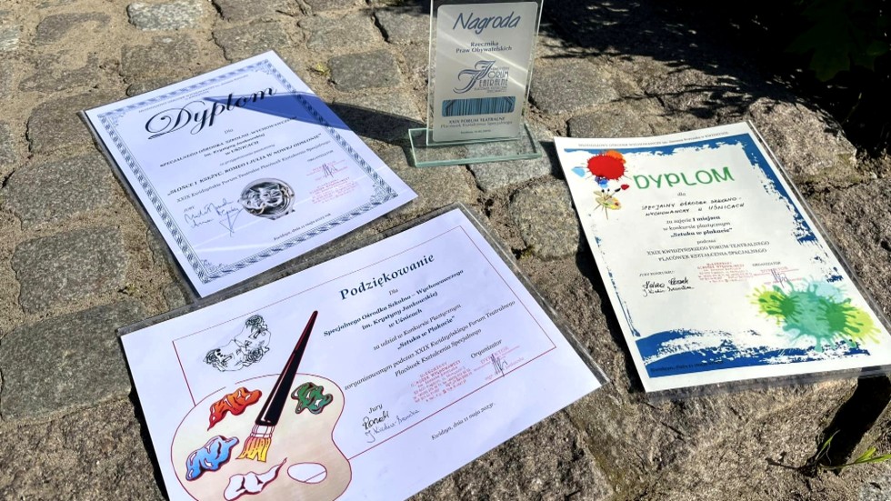 Powiat sztumski. Uśnickie Anioły najlepsze podczas Kwidzyńskiego Forum Teatralnego Placówek Szkolnictwa Specjalnego.