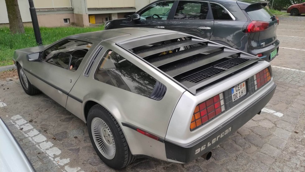 DeLorean w Malborku. Wideo i zdjęcia